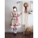 Miss Point Strawberry Pictorial Blouse Salopette JSK and One Piece(Reservation/2 Colours/Full Payment Without Shipping)